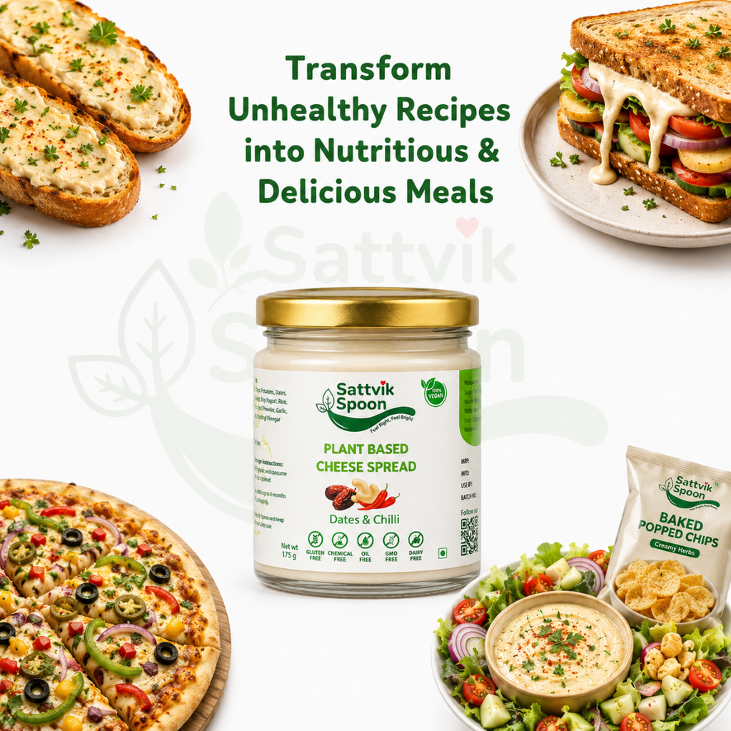 Recipe ideas with Dates & Chilli spread: toast, sandwich, pizza and salad dip